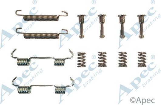 APEC KIT965 - Set accesorii, saboti frana parcare - allinparts.ro