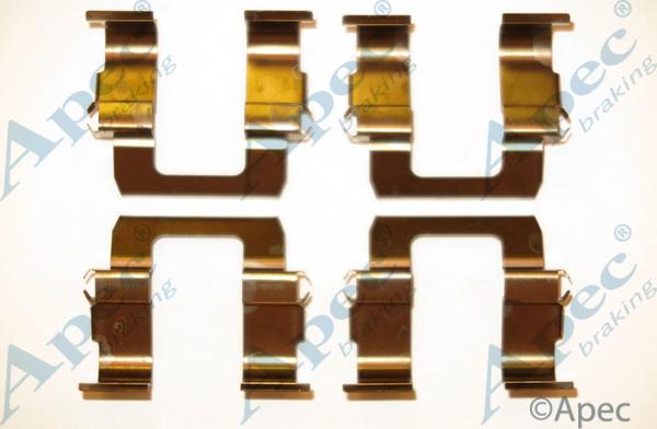 APEC KIT419 - Set accesorii, placute frana - allinparts.ro