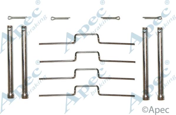 APEC KIT555 - Set accesorii, placute frana - allinparts.ro
