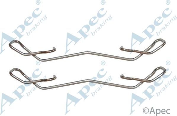 APEC KIT560 - Set accesorii, placute frana - allinparts.ro