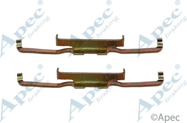 APEC KIT521 - Set accesorii, placute frana - allinparts.ro
