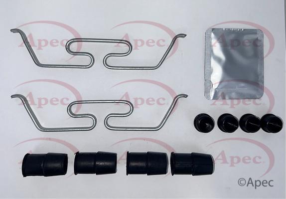 APEC KIT1440 - Set accesorii, placute frana allinparts.ro