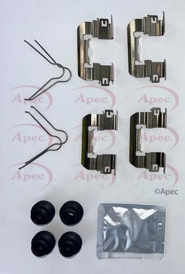 APEC KIT1452 - Set accesorii, placute frana allinparts.ro