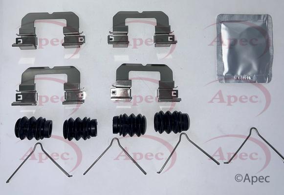 APEC KIT1457 - Set accesorii, placute frana allinparts.ro