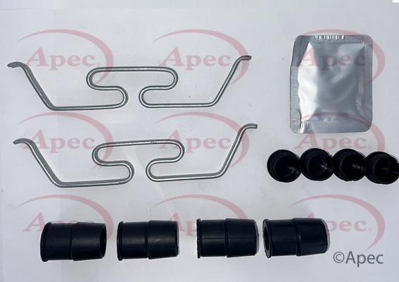 APEC KIT1430 - Set accesorii, placute frana allinparts.ro
