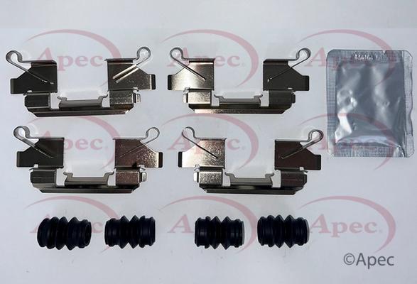 APEC KIT1429 - Set accesorii, placute frana allinparts.ro