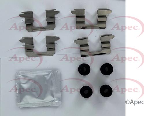 APEC KIT1420 - Set accesorii, placute frana allinparts.ro