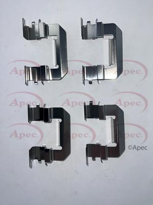 APEC KIT1423 - Set accesorii, placute frana allinparts.ro