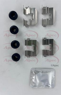 APEC KIT1427 - Set accesorii, placute frana - allinparts.ro