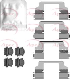 APEC KIT1543 - Set accesorii, placute frana - allinparts.ro
