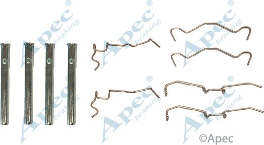 APEC KIT1067 - Set accesorii, placute frana - allinparts.ro