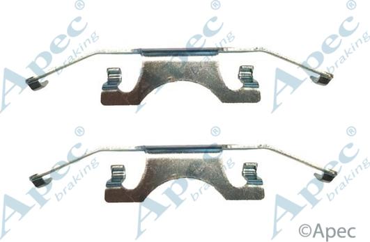 APEC KIT1015 - Set accesorii, placute frana - allinparts.ro