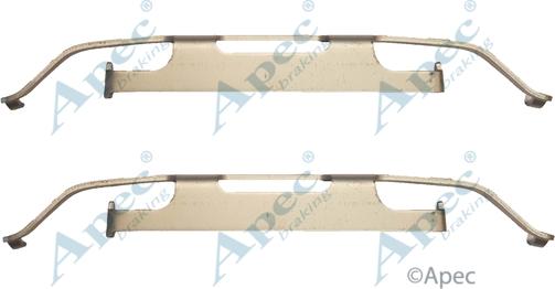 APEC KIT1011 - Set accesorii, placute frana - allinparts.ro