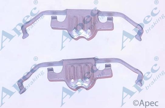 APEC KIT1089 - Set accesorii, placute frana - allinparts.ro