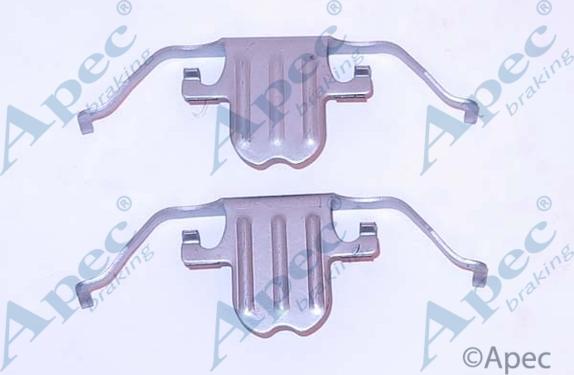 APEC KIT1144 - Set accesorii, placute frana allinparts.ro