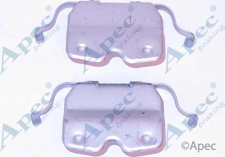 APEC KIT1122 - Set accesorii, placute frana - allinparts.ro