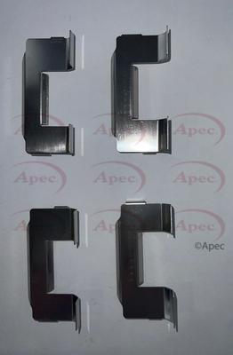 APEC KIT1397 - Set accesorii, placute frana allinparts.ro