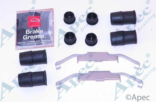APEC KIT1303 - Set accesorii, placute frana - allinparts.ro