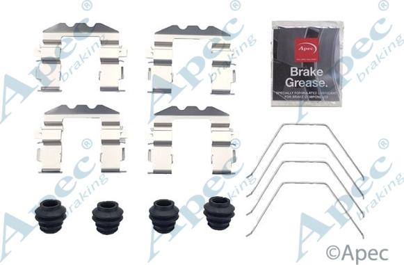 APEC KIT1317 - Set accesorii, placute frana - allinparts.ro