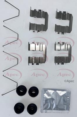 APEC KIT1323 - Set accesorii, placute frana - allinparts.ro