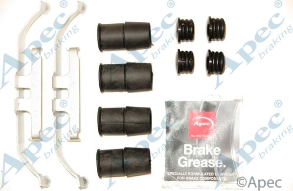 APEC KIT1245 - Set accesorii, placute frana - allinparts.ro