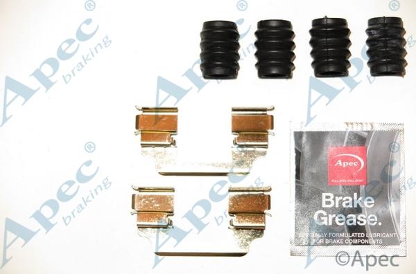 APEC KIT1213 - Set accesorii, placute frana - allinparts.ro
