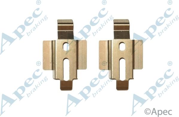 APEC KIT305 - Set accesorii, placute frana - allinparts.ro