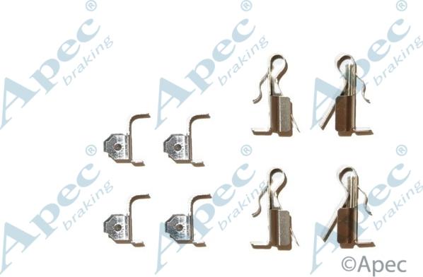 APEC KIT308 - Set accesorii, placute frana - allinparts.ro
