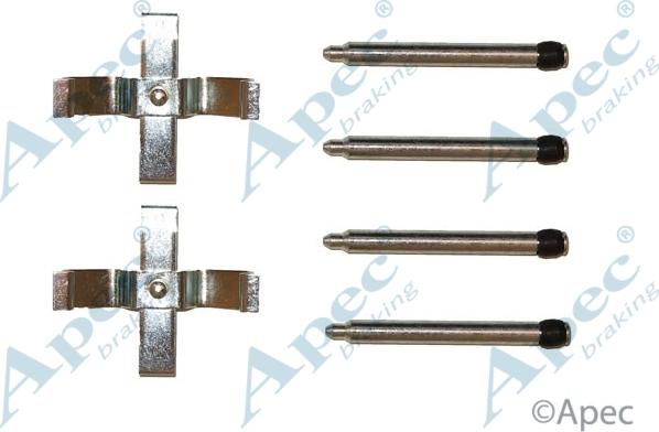 APEC KIT310 - Set accesorii, placute frana allinparts.ro