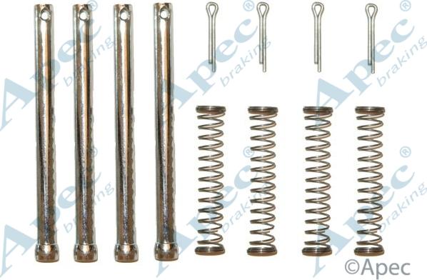 APEC KIT322 - Set accesorii, placute frana - allinparts.ro