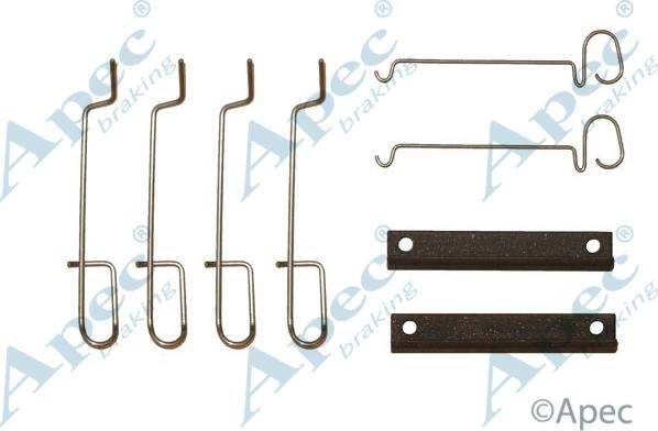 APEC KIT294 - Set accesorii, placute frana allinparts.ro