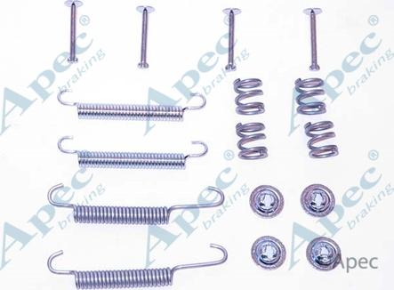 APEC KIT2040 - Set accesorii, saboti frana parcare allinparts.ro