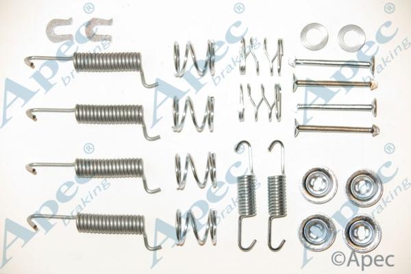 APEC KIT2063 - Set accesorii, saboti frana parcare allinparts.ro