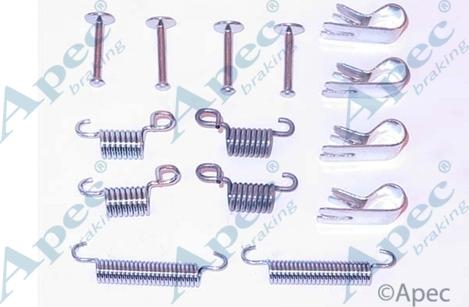 APEC KIT2004 - Set accesorii, saboti frana parcare - allinparts.ro