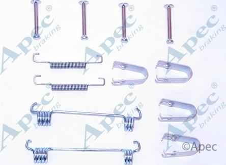 APEC KIT2031 - Set accesorii, saboti frana parcare - allinparts.ro