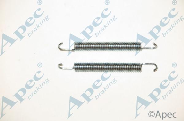 APEC KIT2075 - Set accesorii, saboti frana parcare - allinparts.ro