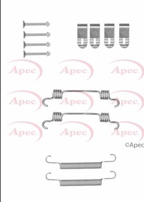 APEC KIT2134 - Set accesorii, saboti frana parcare allinparts.ro