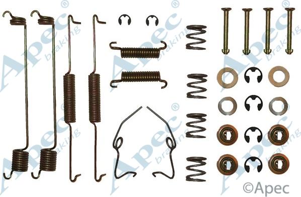 APEC KIT747 - Set accesorii, sabot de frana - allinparts.ro