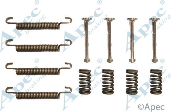 APEC KIT756 - Set accesorii, saboti frana parcare - allinparts.ro