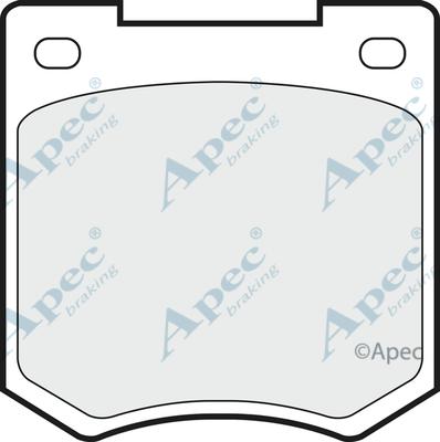 APEC PAD535 - Set placute frana,frana disc - allinparts.ro
