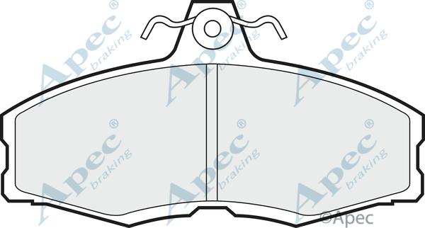 APEC PAD385 - Set placute frana,frana disc - allinparts.ro