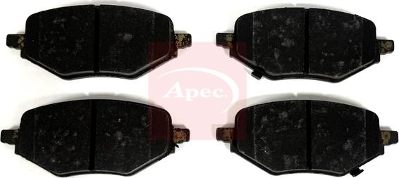 APEC PAD2470 - Set placute frana,frana disc allinparts.ro