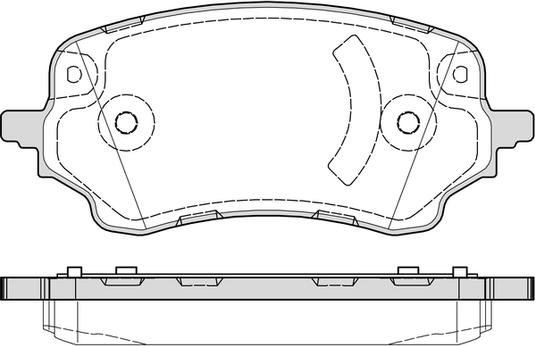 APEC PD3946 - Set placute frana,frana disc allinparts.ro