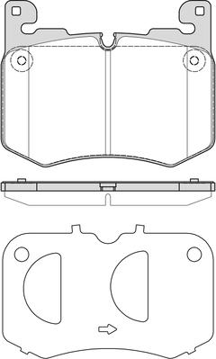 APEC PD3966 - Set placute frana,frana disc allinparts.ro