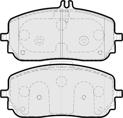 APEC PD3917 - Set placute frana,frana disc - allinparts.ro