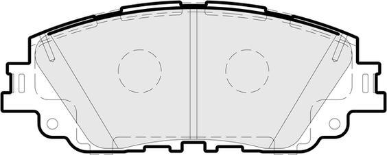 APEC PD3930 - Set placute frana,frana disc - allinparts.ro