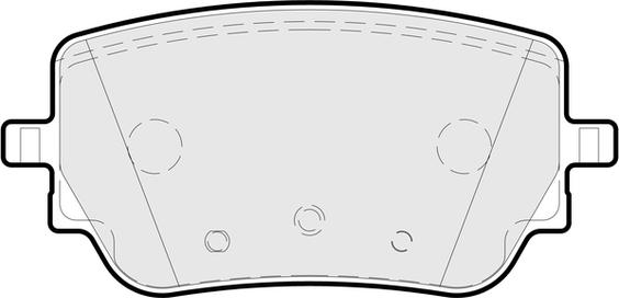 APEC PD3937 - Set placute frana,frana disc - allinparts.ro