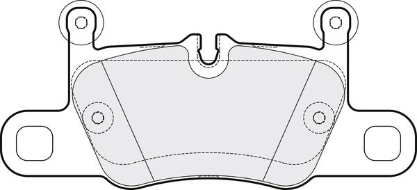 APEC PD3925 - Set placute frana,frana disc - allinparts.ro