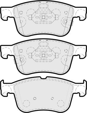 APEC PD3927 - Set placute frana,frana disc - allinparts.ro