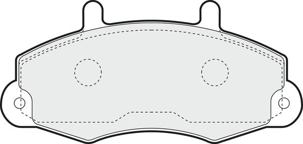 APEC PD3446 - Set placute frana,frana disc allinparts.ro